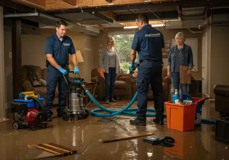 Basement Water Extraction and Removal Techniques process in Orleans County, VT